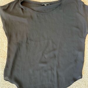 Banana Republic Gray Boxy Short Sleeve Tee